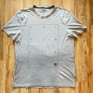 Calvin Klein Gray Short Sleeve Tee